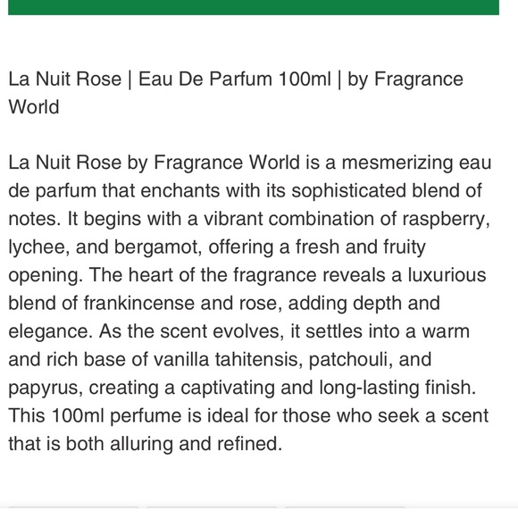 La Nuit Rose Eau de Parfum - Picture 3 of 3